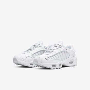 Nike Air Max Tailwind IV - Nagyobb Gyerek Utcai Cipő - Fehér/Platina/Platina/Fehér